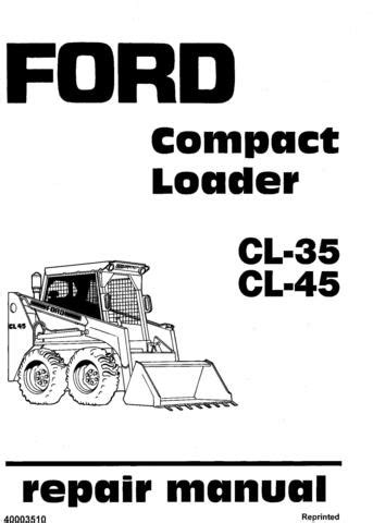 ford cl 45 skid steer safety switches|Ford CL 45 Question .